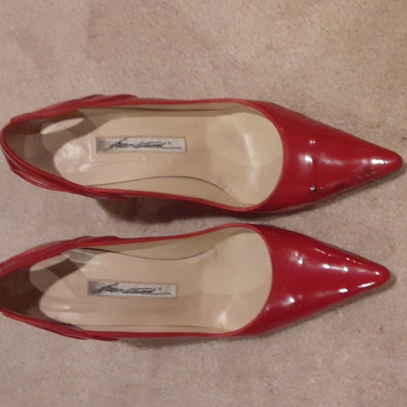 Red Brian Atwood heels size 40 - Picture 2 of 6